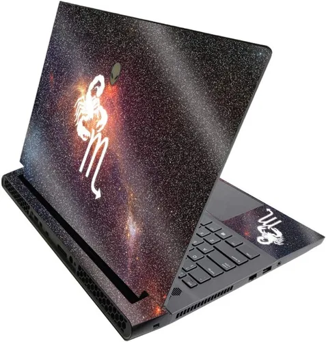 Miniatura 301 de MightySkins - Skin brillante con purpurina para Alienware M17 R3 (2020) y M17 R4 (2021) - Diversión de los años 90 Acabado duradero con purpurina