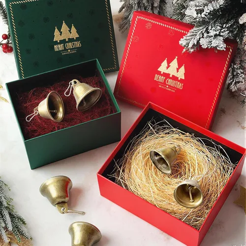 Miniatura 3 de MCPINKY 34 campanas de manualidades, pequeñas campanas de latón con ganchos de resorte para colgar para hogares, decoraciones de fiesta de boda