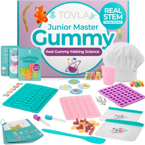 Miniatura 13 de Tovla Jr. Kit de fabricación de chocolate real para niños Aprende a cocinar con herramientas reales Set de regalo educativo STEM a partir de 4