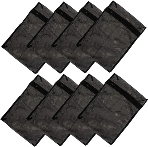 CHILDWEET Bolsas de malla para lavandería, paquete de 8 con cremallera para lavado delicado y organizador de almacenamiento de viaje para brasieres,
