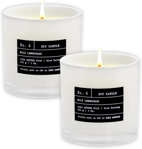 Miniatura 137 de Lulu Candles Sexy Man Vela perfumada de lujo en tarro de soja Vertida a mano en los Estados Unidos Altamente perfumada y duradera
