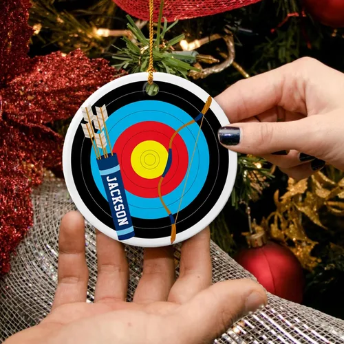 Miniatura 4 de Adornos personalizados de cerámica de fútbol americano, recuerdo de adorno de Navidad de jugador de fútbol americano, regalo para atletas