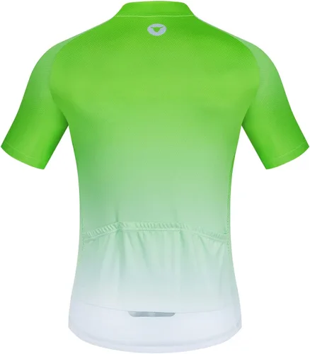 Miniatura 2 de Cycling Jersey Mens Short Sleeve Bicycle Jerseys Breathable MTB Bike Shirt with 3 Rear Pockets