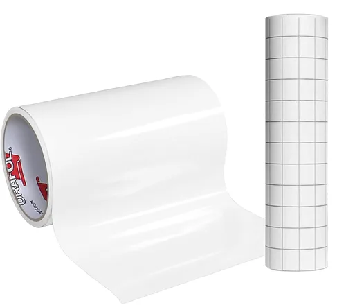 ORACAL 651 Rollo de vinilo blanco brillante, vinilo permanente duradero para calcomanías, calcomanías y manualidades, (24 pulgadas x 10 pies con