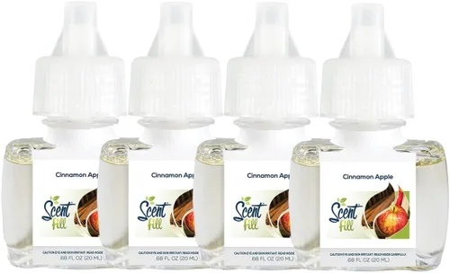 Miniatura 42 de Scent Fill Ambientador enchufable de pachulí de vainilla, 4 recambios de aceite perfumado