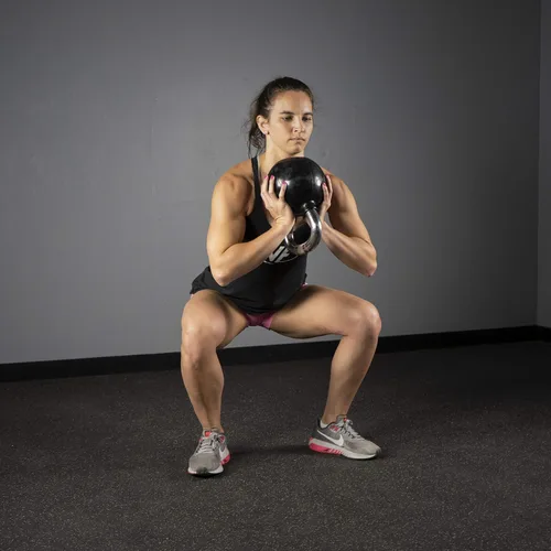 Miniatura 8 de Valor Fitness Chrome Kettlebells – Solid Cast Iron Kettlebell with Chrome Finish, Strength Training Weight for Swings, Squats, Cleans & Home Gym