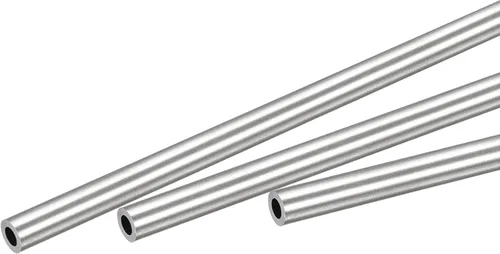 Miniatura 14 de uxcell Tubo de acero inoxidable 316, tubo de 0.118 in OD 0.039 in de espesor de pared de 9.843 in de longitud de 3 piezas