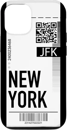 Miniatura 27 de Funda para iPhone 13 Pro Max New York Air Flight Ticket Phone Case