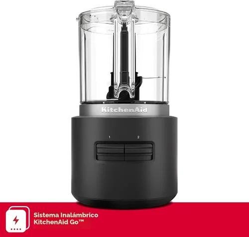 Miniatura 2 de KitchenAid Go™ - Picadora de alimentos inalámbrica - batería vendida por separado, KFCR500, Negro mate