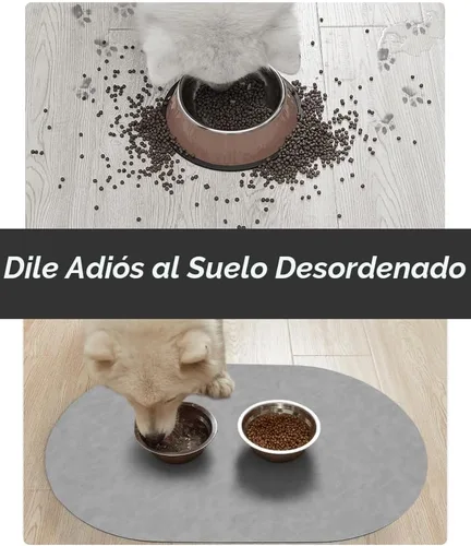 Miniatura 4 de Tapete Absorbente para Comida de Perros - Tapete para Perros y Gatos para Cuenco de Comida y Agua, Tapete para Comida de Mascotas de Secado Rápido