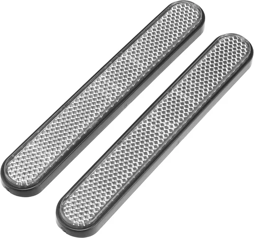 Miniatura 9 de Motoforti Adhesivo Reflectante para Horquilla Delantera Inferior y Funda Reflectante Universal para Alforja Trasera 1 Par Fumado