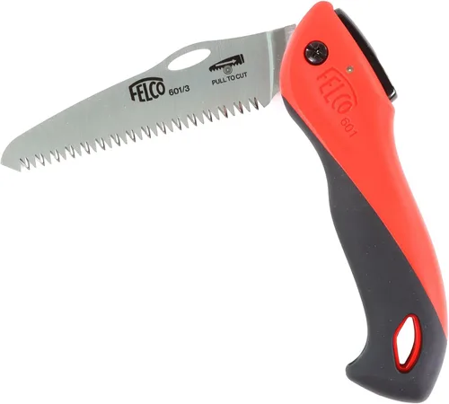 Miniatura 5 de FELCO 601 Sierra de podar plegable – Sierra compacta de tracción para jardinería y uso en viñedos Cortador de ramas de árbol Sierra de mano