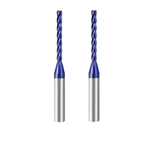 Miniatura 11 de Ruhi - Broca de enrutador en espiral Upcut de 3 flautas de 1/4 pulgadas, diámetro de corte de 1/8 pulgadas, CL, carburo sólido OVL de 2-1/2 pulgadas