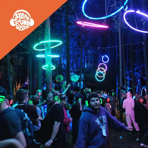 Miniatura 4 de Paquete de inicio para fiestas en casa, eventos de jardín, películas familiares en casa en el patio trasero (9 auriculares LED RF + 1 transmisor)