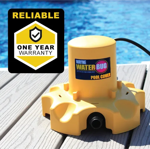 Miniatura 7 de Wayne WaterBUG Bomba automática para cubierta de piscina, bomba de agua sumergible protegida contra congelación para cubiertas de piscina