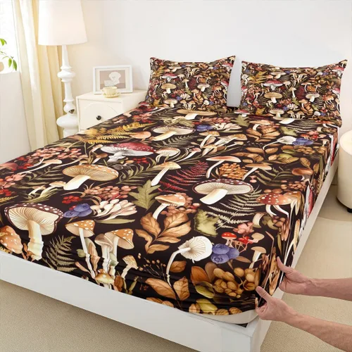 Miniatura 30 de Juego de ropa de cama con estampado de leopardo, tamaño individual, juego de cama de guepardo africano para decoración de dormitorio
