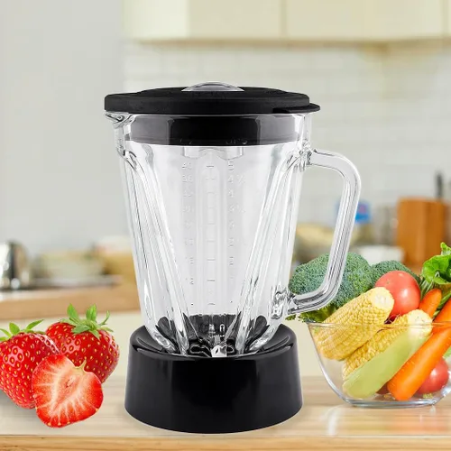 Miniatura 8 de Piezas de repuesto 5cups Tarro de vidrio con collar y cuchilla SPB-7CH-LR, compatible con licuadora Cuisinart