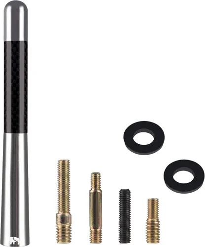 Miniatura 5 de ONE250 Antena - Compatible con Rav4, 4Runner, Tundra, Yaris, Highlander (Plata)