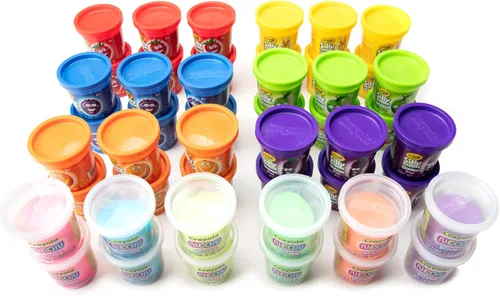 Miniatura 4 de Crayola Masa perfumada paquete de 48 – Recuerdos de fiesta y juguetes para niños, juego de masa Crayola no tóxica para diversión creativa, 6