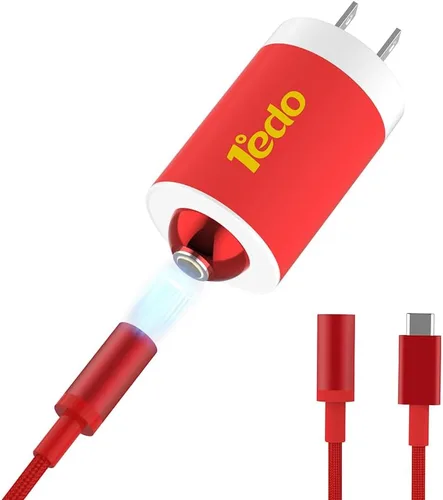 Miniatura 13 de Bloque magnético de carga rápida de 20 W con cable de 6 pies, innovador cable magnético a Lightning para iPhone 14/13/12/11/Xs Max/XR/X (verde)