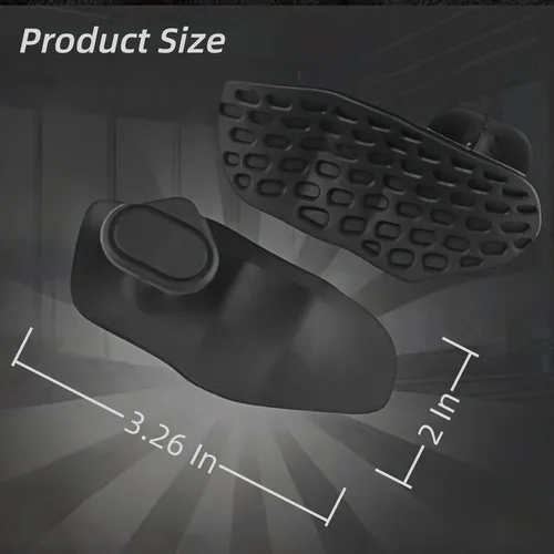 Miniatura 8 de Agarres de entrenamiento antideslizantes, guantes de entrenamiento ergonómicos, agarres de levantamiento de pesas, para hombres y mujeres, Negro