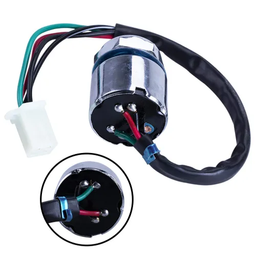 Miniatura 4 de Interruptor de encendido de llave de pin de 4 cables para Go Kart ATV Quad Dirt Bike Scooter motocicleta