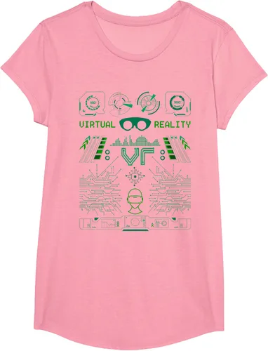 Miniatura 48 de Camiseta de realidad virtual VR Retro Gamers, Negro, S