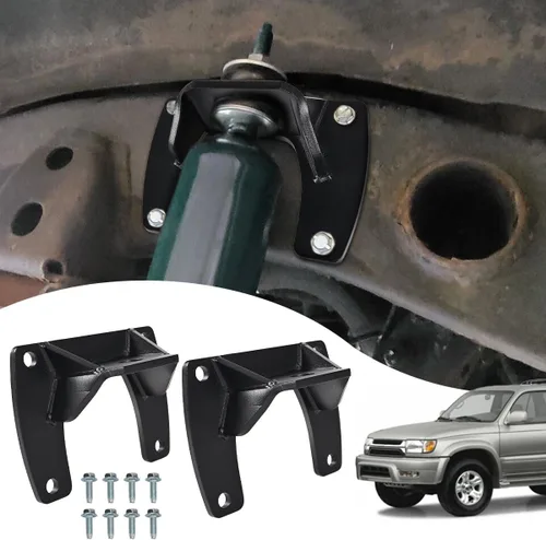 Miniatura 8 de Kit de reparación de montaje de choque fuera de borda trasero, soporte de choque trasero para Toyota 4Runner 1996-2002 Kit de montaje