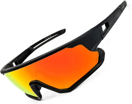 FMY Gafas de ciclismo polarizadas para hombres y mujeres, protección UV400, gafas de sol deportivas para béisbol, correr, pesca, golf