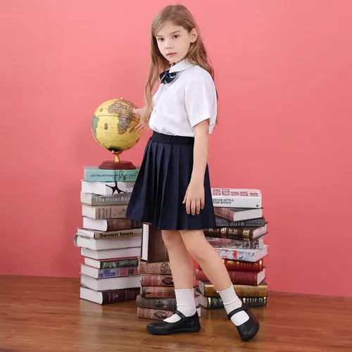 Miniatura 3 de Tobfis Zapatos planos Mary Jane para niña, ligeros, de uniforme escolar, color negro, zapatos de vestir (niñoniño pequeñoniño grandejuvenil)