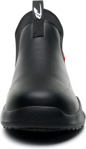 Miniatura 4 de Zapatos de chef para hombre, antideslizantes, a prueba de agua, botas de trabajo para hombre, zuecos cómodos, zapatos de enfermería para jardinero