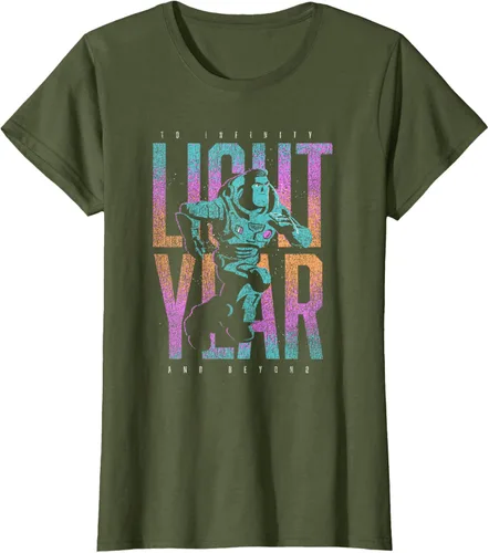Miniatura 46 de Disney Pixar Lightyear Buzz Lightyear To Infinity And Beyond Camiseta, Negro