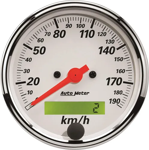 Miniatura 2 de Auto Meter 1302-M Arctic White Street Rod Kit