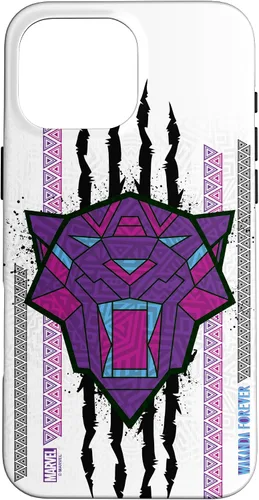 Miniatura 18 de Funda para iPhone 16 Marvel Black Panther: Wakanda Forever Tribal Logo Panther