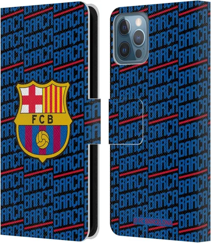 Miniatura 22 de Head Case Designs Funda de piel con licencia oficial del FC Barcelona Barca Crest Patterns, tipo cartera, compatible con Apple iPhone 11