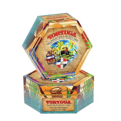 Miniatura 5 de TORTUGA Pastel de ron Caribeño Mamajuana – Pastel de ron caribeño de 16 onzas – Paquete de 2 – El regalo gourmet perfecto para rellenar calcetines