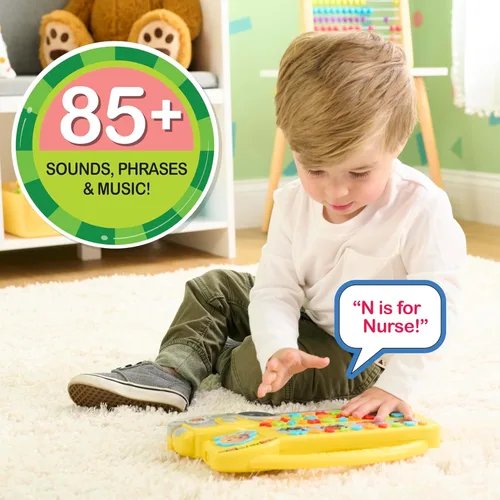 Miniatura 6 de Just Play Cocomelon - Autobús de aprendizaje, más de 85 frases de aprendizaje, contar, alfabeto, música, sonidos, amarillo, juguetes para niños