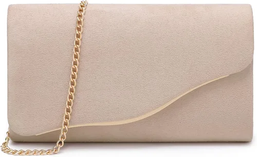 Miniatura 7 de Dasein Bolso de noche de gamuza sintética para mujer, para boda, fiesta, graduación, bolsos formales con correa para el hombro