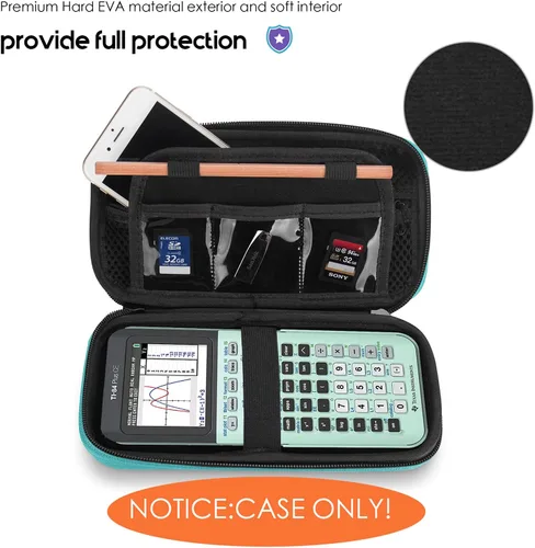 Miniatura 3 de ProCase Estuche rígido de EVA para Texas Instruments Ti-84 Plus CE, caja de transporte de almacenamiento de viaje duradera bolsa protectora