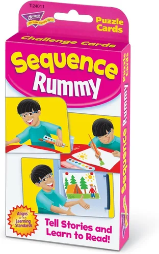 Miniatura 6 de Tarjetas de desafío de secuencia Rummy
