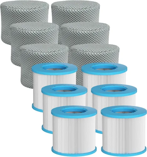 Cartuchos de repuesto de filtro de spa, filtros de piscina, accesorios para bañera de hidromasaje, compatibles con todas las tinas de hidromasaje