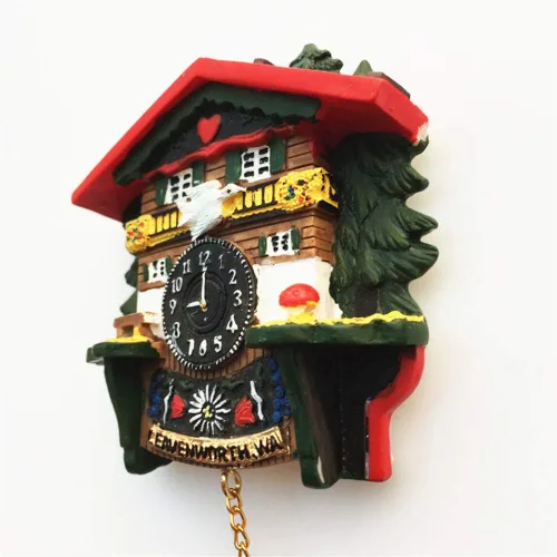 Miniatura 5 de Reloj de cuco estilo Leavenworth Washington State USA America Nevera Magnet Souvenir Gift Collection