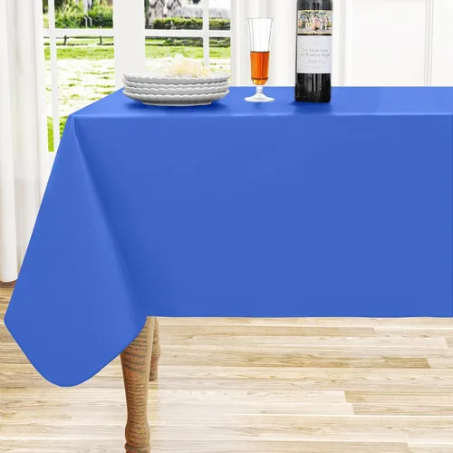 Miniatura 33 de homing - Mantel cuadrado de vinilo, mantel de plástico impermeable y a prueba de derrames con respaldo de franela, cubierta de mesa fácil de limpiar