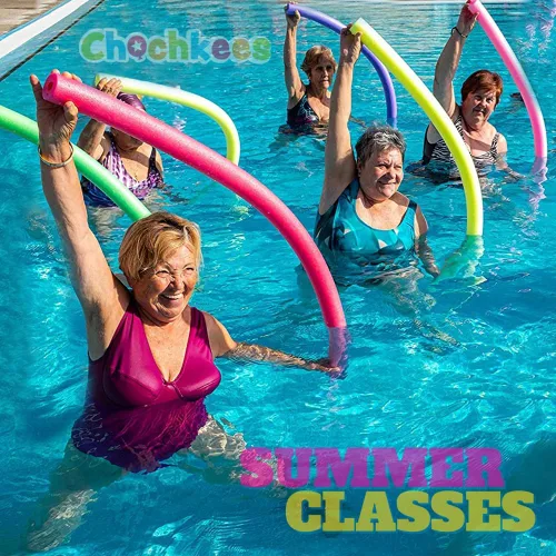 Miniatura 7 de Tubo de espuma de fideos flotantes para piscina, fideos gruesos para flotar en la piscina, varios colores, 52 pulgadas de largo Negro/Verde