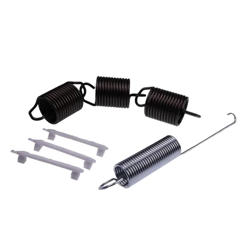 Miniatura 2 de IEQFUE Kit de lavadora 3 resortes de suspensión WP63907 y 1 resorte de suspensión de bañera W10250667 y 3 almohadillas de desgaste de bañera 285744