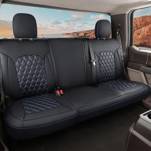 Miniatura 21 de Huidasource Fundas de asiento para Chevy Silverado 1500, fundas de asiento Silverado, GMC Sierra Pickup 1500 2007-2013 y 2019-2025, 2500HD 3500HD