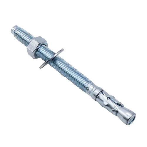 Miniatura 13 de Anclajes de hormigón 3/8, pernos de anclaje de cuña de 3/8 de acero al carbono galvanizado con arandela y tuerca, 3/8 pulgadas de diámetro exterior