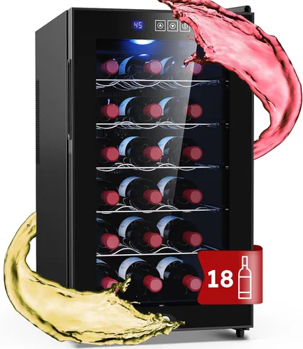 Miniatura 15 de Mojgar Refrigerador de doble cajón bajo mostrador de 24 pulgadas, refrigerador de dos cajones para interiores, refrigerador de bebidas de acero