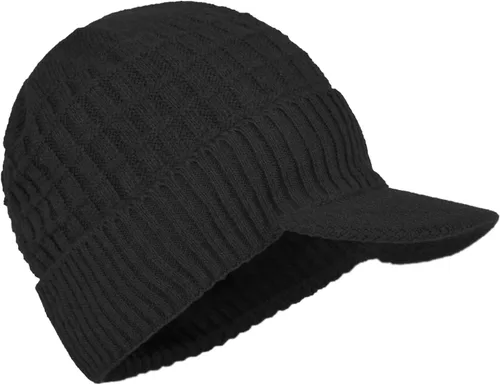 Miniatura 3 de Janey&Rubbins Gorro de punto diario con orejeras con forro polar y calavera