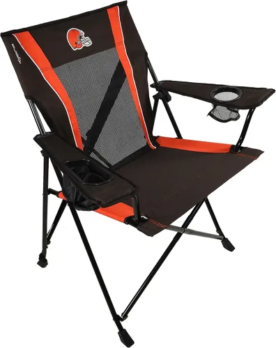 Miniatura 33 de Kijaro Dual Lock Pro, Silla plegable para fanáticos de deportes, 26" L x 35.5" W x 37" H, Carolina Panthers